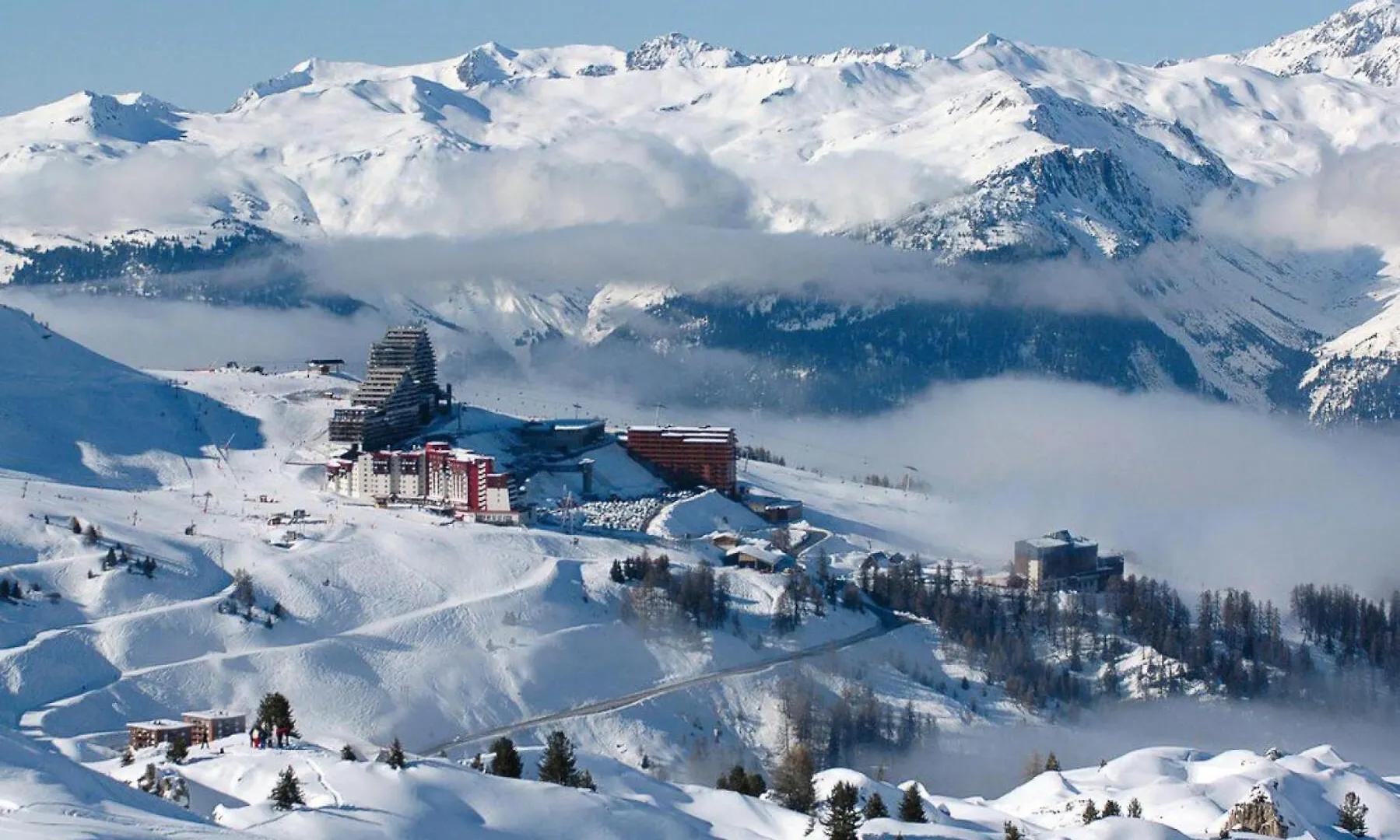 Residence Diamant - Studio Pour 4 Personnes 114 La Plagne Francia